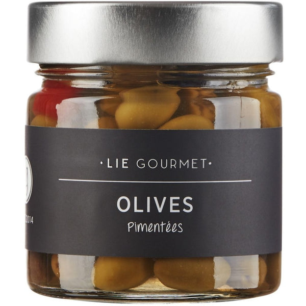 LIE GOURMET Olives chili (130 g) Olives & tomatoes Olives with chili
