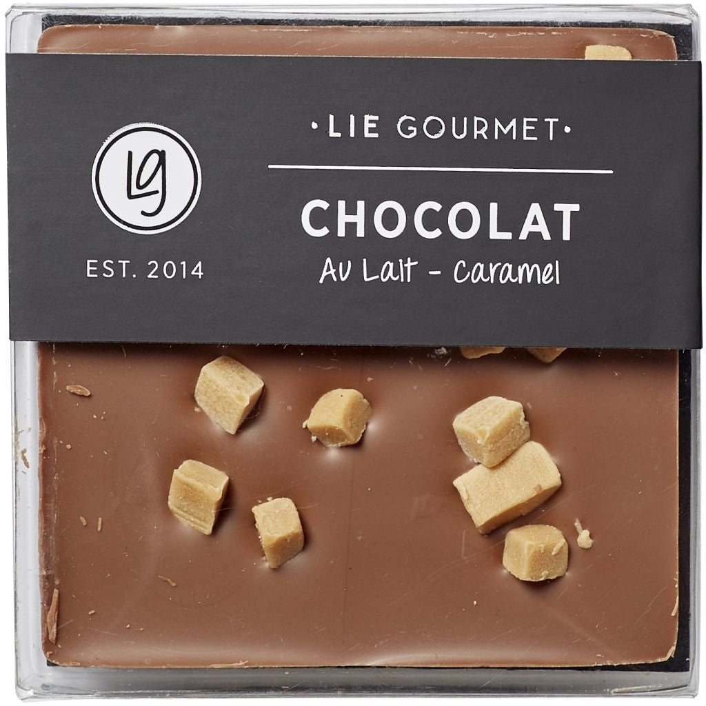 LIE GOURMET Chocolate bar milk caramel (60 g) Chocolate Milk chocolate