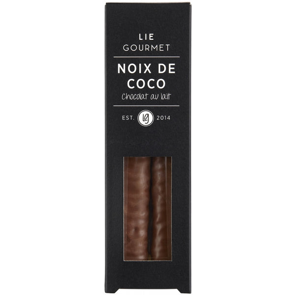 LIE GOURMET Coconut bars milk chocolate (70 g) Coconut bars Coconut bars milk chocolate
