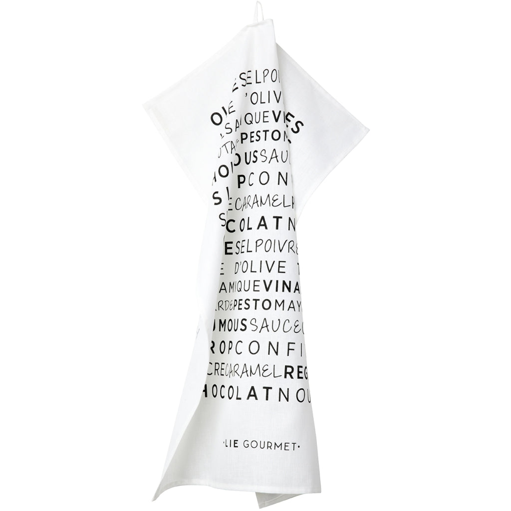 LIE GOURMET Kitchen towel - 1 pc. (white) Kitchen towel