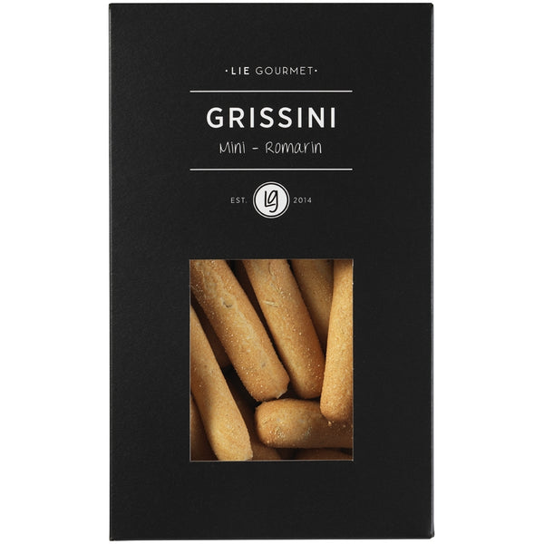 LIE GOURMET Mini grissini with rosemary (100 g) Snacks Rosemary