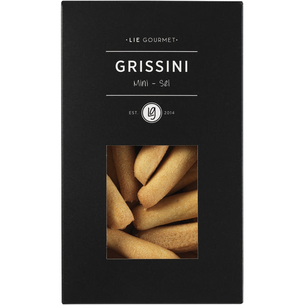 LIE GOURMET Mini grissini with salt (100 g) Snacks Salt