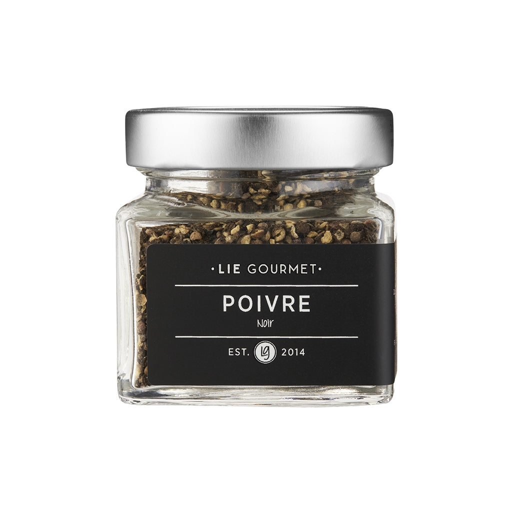 LIE GOURMET Pepper - black crushed (80 g) Salt & pepper Pepper
