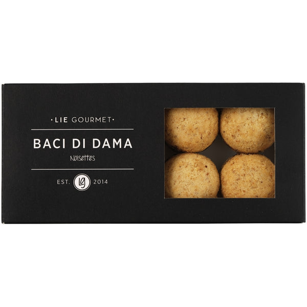 LIE GOURMET Baci di dama - Italian hazelnut cookies (80 g) Cookies Hazelnut