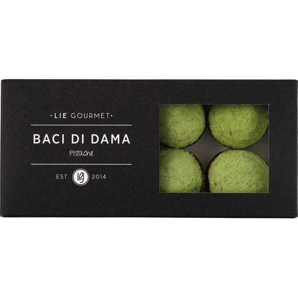 LIE GOURMET Baci di dama - Italian pistachio cookies (80 g) Cookies Pistachio
