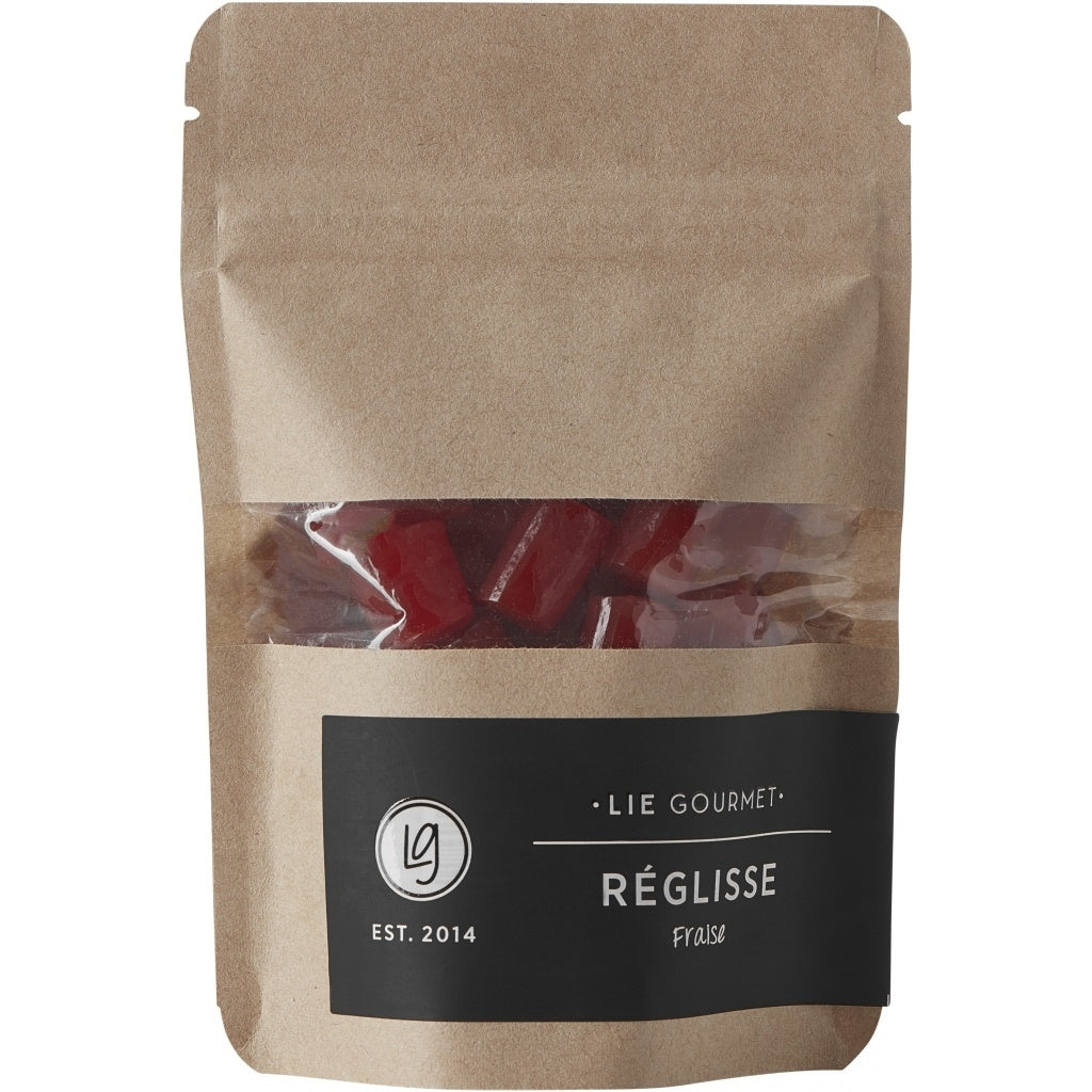 LIE GOURMET Liquorice strawberry (110 g) Liquorice Strawberry