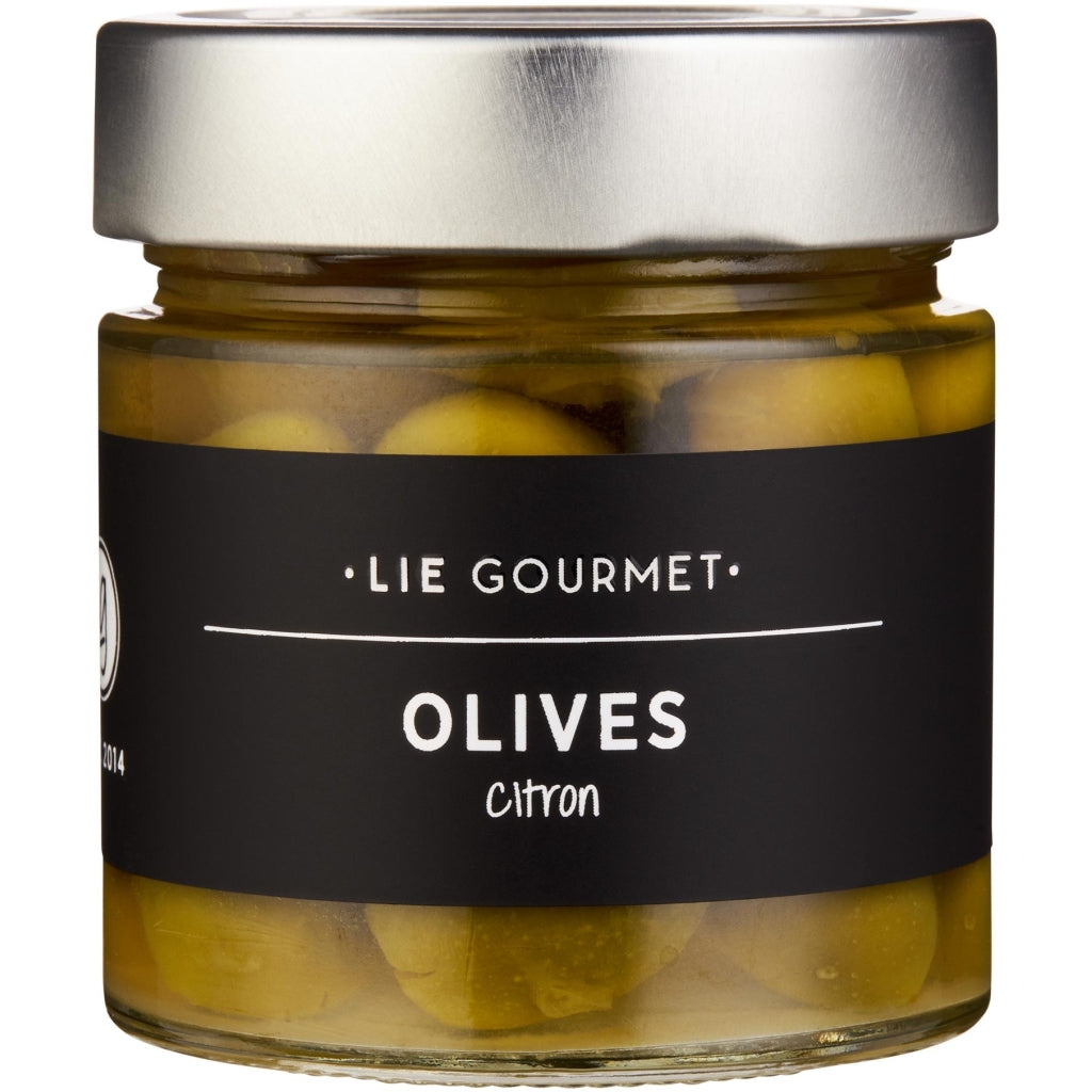 LIE GOURMET Olives lemon (130 g) Olives & tomatoes Green olives