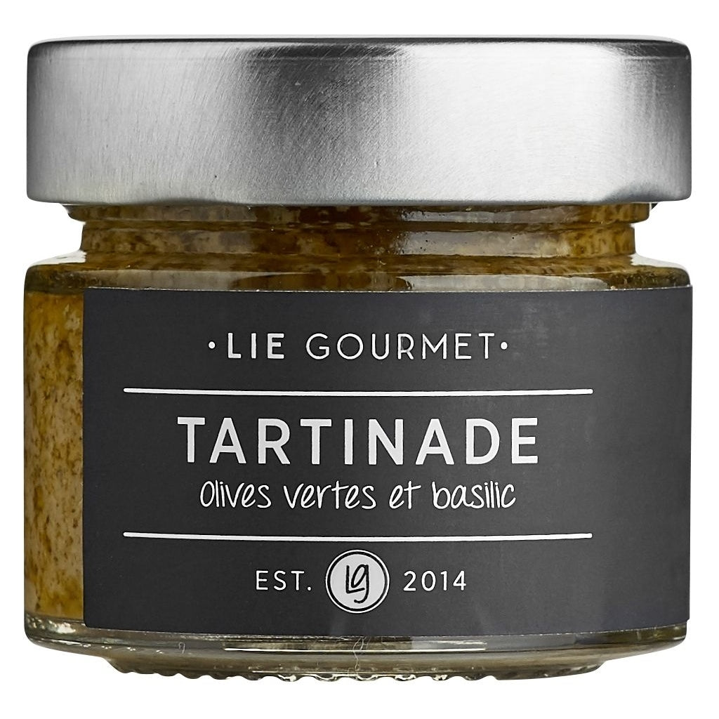 LIE GOURMET Tapenade green olives and basil (80 g) Tapenade Green olives