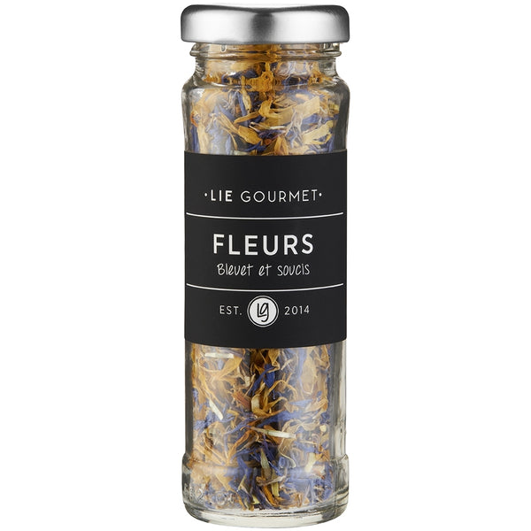 LIE GOURMET Dried flowers marigolds and corn flowers (3 g) Flowers Marigolds and cornflowers