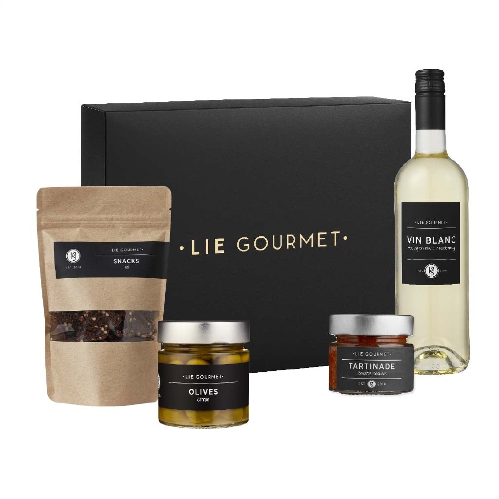 Gift box - Snack & Wine – LIE GOURMET ApS