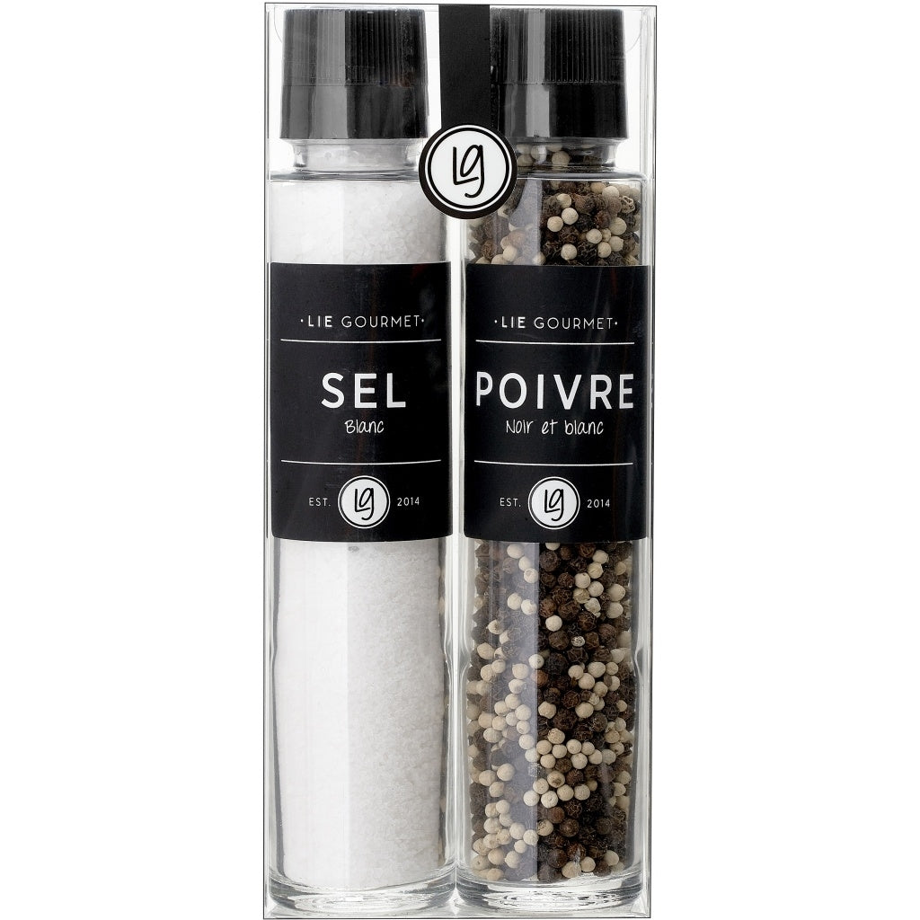LIE GOURMET Gift set grinders - salt & pepper (310 g/140 g) Gift set Salt and pepper